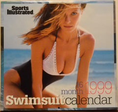 1999 16 Month Swimsuit Calendar