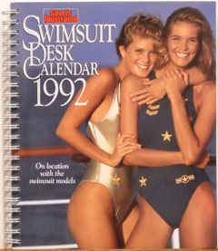 1992 Swimsuit Desk Calendar