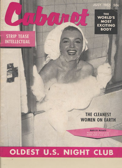 Vintage Retro Nudist Linda Shockley - Marilyn Monroe